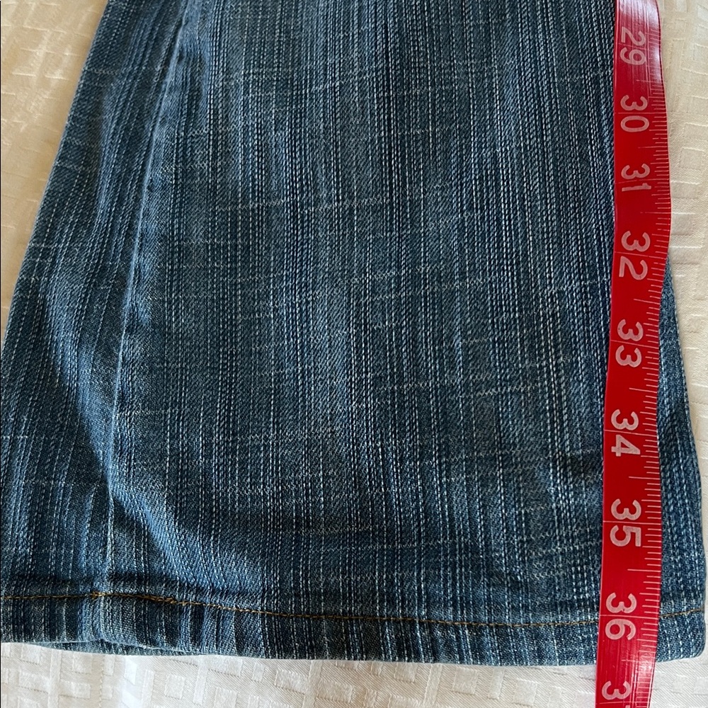 Frankie B. Denim Jeans with Butterfly Detail - Picture 8 of 11